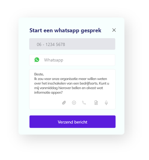 Whatsapp conversatie